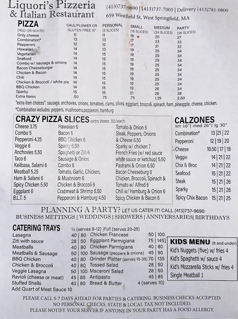 Liquori's Pizza